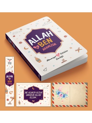 Nesnel Yayınları Kolektif Allah ve Ben - Aramızda - Maneviyat ve Tefekkür Günlüğü