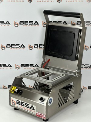 Iki Bölmeli Paslanmaz Tabak ve Kase Kapatma Makinesi