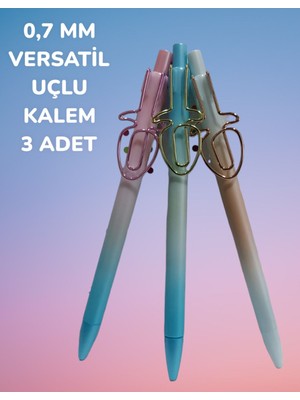 0,7 mm Versatil Uçlu Kalem 3 Adet