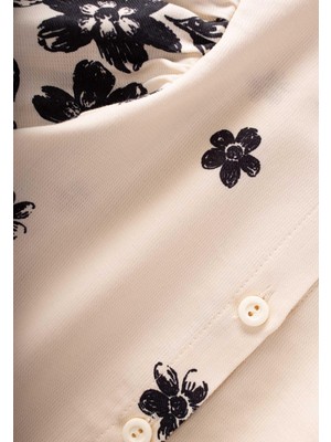Cigit Pantolonlu Bluz Takım 2-8 Yaş Ekru
