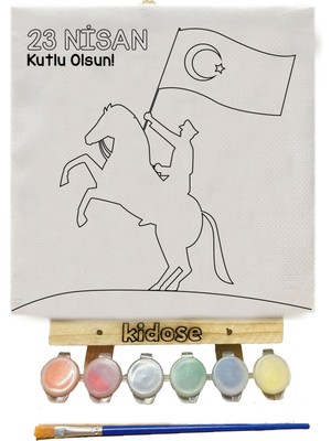 23 Nisan Tablo Boyama Etkinliği - 23 Nisan Sınıf Etkinliği - 23 Nisan Çocuk Bayramı Toplu Etkinlik