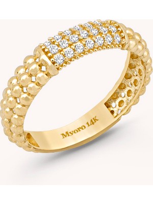 14 Ayar Altın Yüzük 