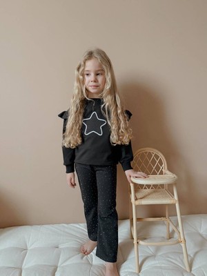 Blippi Kidss Taş Detaylı Alt Üst Takım