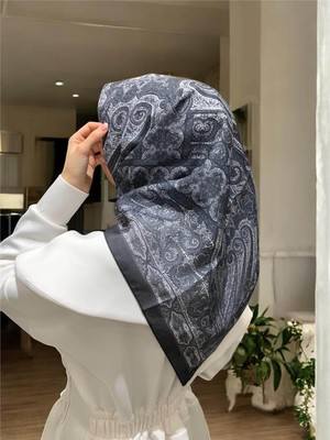 Baştacı Kokulu Soft 0231 Siyah Eşarp