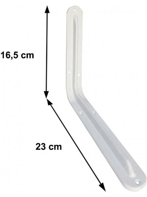 Raf Altı 7x9 mm Beyaz