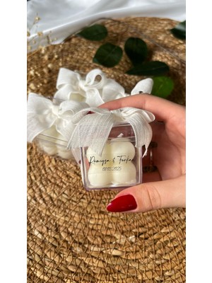 Fiore Hediyelik Epoksi Magnet Şeffaf 25 Adet Söz Nişan Nikah Düğün Kına Hediyelik Organizasyon