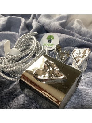 Brokoli Home Apple iPhone 18W/20W Uyumlu Şarj Kılıfı, Şarj Kablosu Örme Aparatı, Kablo Koruyucu Aparatı,g.kalp