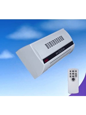 Dubbo 2500 W Uzaktan Kumandalı Beyaz Duvar Tipi Vantilatör 60 W Güç ile Yazın Serinletici Etki