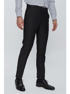 Pant Positive Avasar Erkek Siyah Regular Fit Kumaş PANTOLON-7219