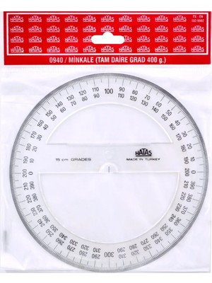 Hatas Plastik Minkale Tam Daire Grad (400 G) 0940