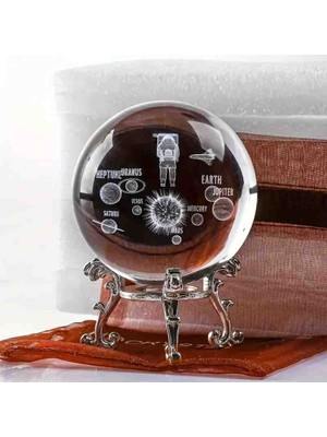 Kristal Cam Kar Küresi 3D Boyutlu Metal Standlı Dekoratif Hediyelik Konsept Set – Özel Tasarım Premium Seri Şık Masaüstü Aksesuar Biblo Süs Ev Ofis Dekorasyonu Şık Zarif Set