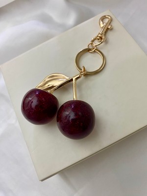 Kiraz Çanta Aksesuarlı Charm