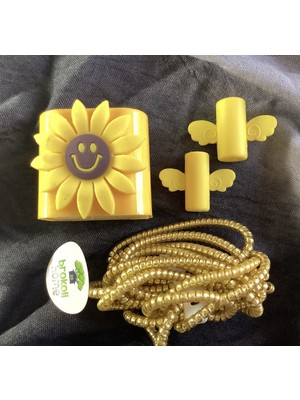 Brokoli Home Apple iPhone 18W/20W Uyumlu Şarj Kılıfı, Şarj Kablosu Örme Aparatı, Kablo Koruyucu Aparatı,s