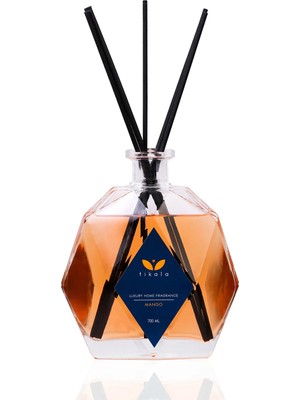 Tikala Mango Kokulu Kristal Oda Kokusu 700 ml Lüks Ev Parfümü Şık Tasarım