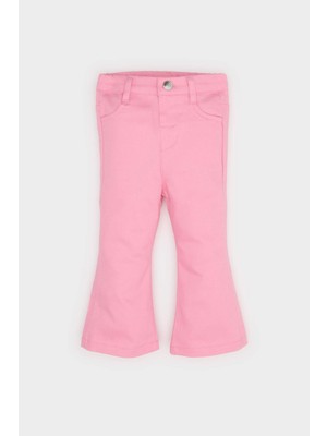 DeFacto Flare Fit İspanyol Paça Gabardin Pantolon Kız Bebek E1798A525SM