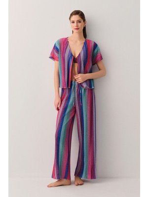 Suwen Beachy Desenli Plaj Gömleği