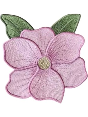 Agb Trend Şeker Pembe Manolya Nakışlı Sunum ve Kokteyl Peçetesi