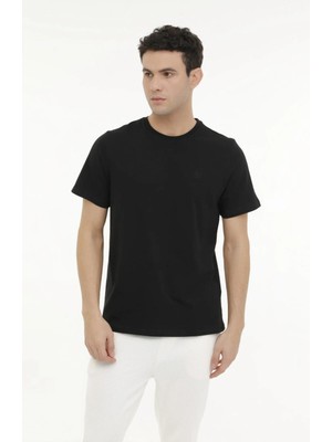 Lumberjack M-CT102 Bsc C Nk Gogus Sade Armalı 0 Yaka Kısa Kol Tshırt