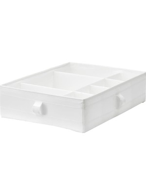 Ikea Skubb Bölmeli Kutu Beyaz 44X34X11 cm