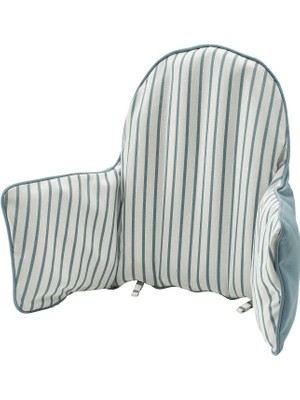 Ikea Antılop Destek Minderi Kılıfı Mavi-Beyaz