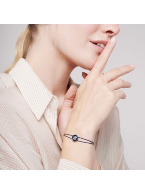 Energetix Detaylı Merkezi Elemanlı İpli Manyetik Bileklik