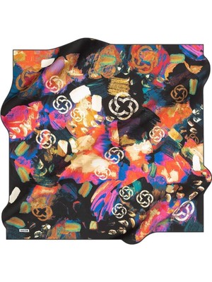 Aker Nostalji Tivil Ipek Eşarp 8144-911