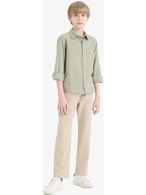 DeFacto Erkek Çocuk Standart Paça Gabardin Pantolon D7679A825SP