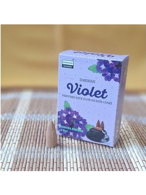 Violet Kokulu Geri Akış Cones Tütsü