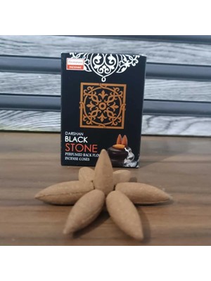 Black Stone Kokulu Geri Akış Cones Tütsü