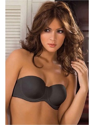 Bonni Straples Basıc 7035 Kadın Dolgusuz Desteksiz Klasik Straplez