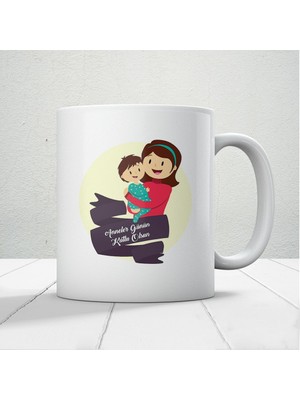 Nostaljik Lezzetler Anneler Için Sıcacık Bir Hediye Anneler Günün Kutlu Olsun Yazılı Hediyelik Kupa