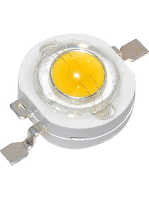 3.2V - 3.4V - 3 Watt- 700MA 90 Lümen Beyaz Powerled