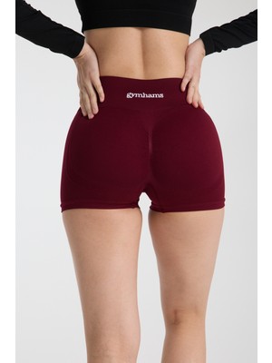Gymhams Drop Mini Shorts Kalça Büzgülü Süper Mini Şort – Push-Up Etkili Toparlayıcı & Şekillendirici