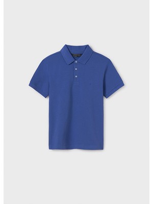 Mayoral Yazlık Erkek Çocuk Basic Polo Yaka T-Shirt - Koyu Mavi