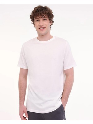 Lumberjack MB  CT110 Pm  Kol Armalı Baskısız 0 Yaka Basıc Kısa Kol Tshırt