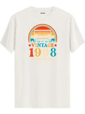 Colermi Vintage T-Shirt - Mixtape 1998 - Doğum Günü Hediyesi