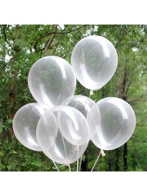 Benim Marifetlerim Düz Şeffaf Balon 12 Inch 10 Adet