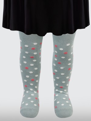 Civil Baby Kız Bebek Külotlu Çorap 6-18 Ay Yeşil