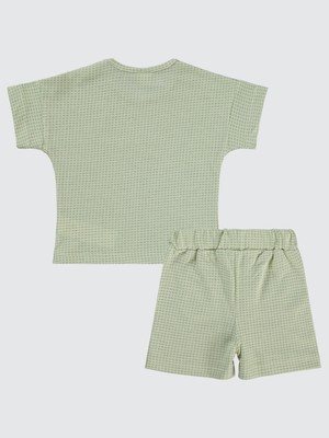 Civil Baby Kız Bebek Şortlu Takım 6-18 Ay Çağla Yeşili