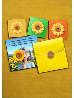 Hediye Kombini  Sevgiliye Lüks Mühürlü Zarfta Iyi Ki Doğdun Aşk Mektubu Anlamlı Hediye Kartları Motto 2MKTP1D