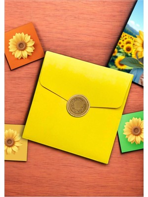 Hediye Kombini  Sevgiliye Lüks Mühürlü Zarfta Iyi Ki Doğdun Aşk Mektubu Anlamlı Hediye Kartları Motto 2MKTP1C