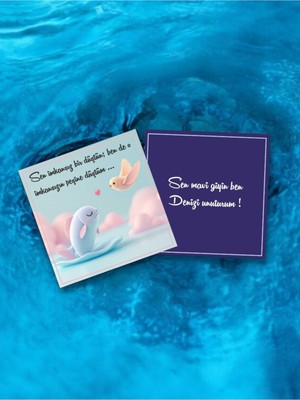 Hediye Kombini  Sevgiliye Açılmak Ya Da Platonik Gizli Aşk Postu Atmak Için Karşılıksız Aşk Mesaj Kartları PAK1K