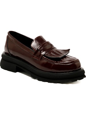 Kadın Oxford ( Klasik) RC-25Y-001-R37706 John May 582-BORDO Rugan