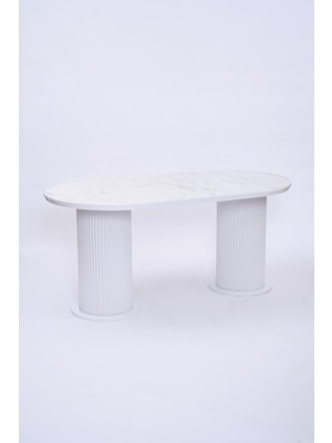 Bohem Boyalı Highgloss Mdf Yemek Masası 90*170
