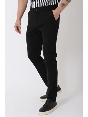 Stil Kombin Dar Paça Kumaş Pantolon DP_0396