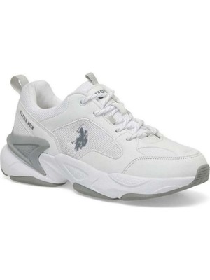 U.S. Polo Assn. Maybe Wmn 5fx Kadın Beyaz Sneaker Ayakkabı