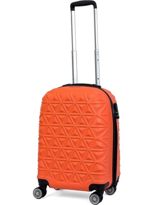 Saddlebag Piramit Desen Abs Seyahat Valizi, Canyon Serisi, Kabin Boy
