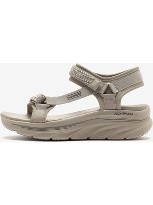 Skechers D'lux Walker - Pretty Field Kadın Bej Sandalet 119822 Tpe