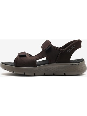 Skechers Go Walk Flex Sandal - Easy Entry Erkek Kahverengi Sandalet 229210 Brn