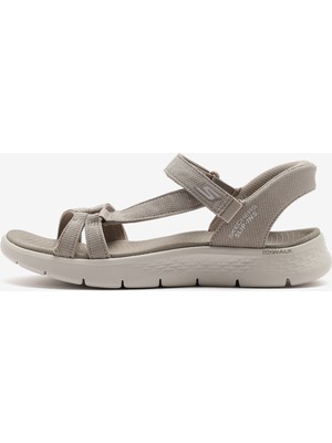 Skechers Go Walk Flex Sandal - Illuminate Kadın Bej Sandalet 141481 Tpe